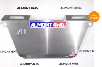 Protección frontal Winch 6mm Mitsubishi Montero V20